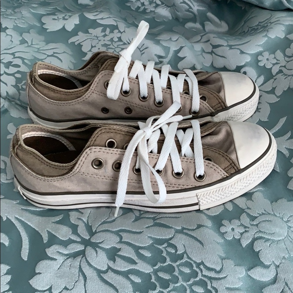 Converse army tan sneakers